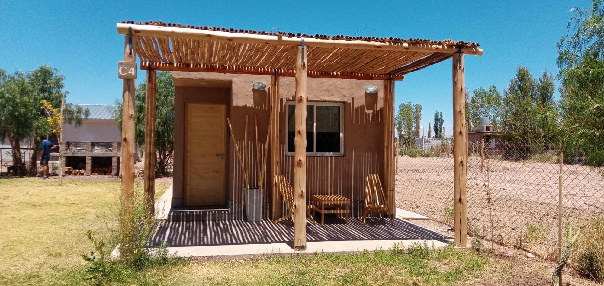 Cabanas El Aguaribay Barreal Exteriör bild
